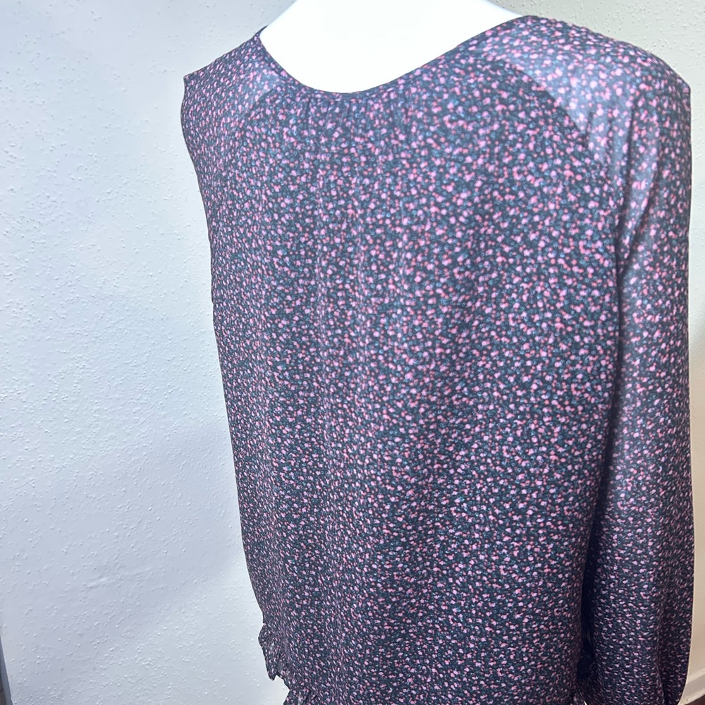 Rebecca Minkoff Black Sheer Blouse - Picture 5 of 8
